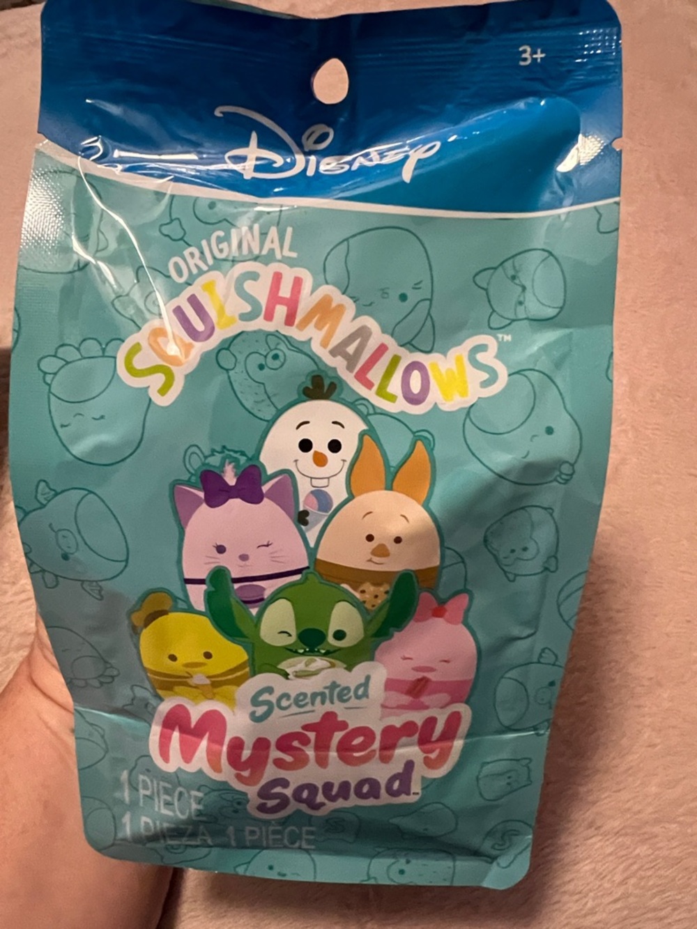Disney Teal Squishmallows Scented Mystery Pack